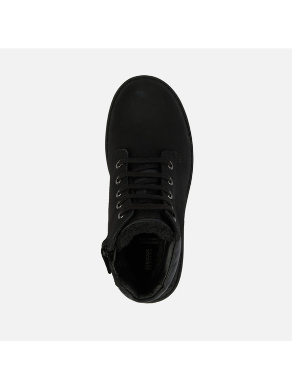 Geox Černá chlapecká kotníková obuv Geox Shaylax