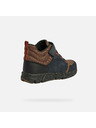 Geox Černá chlapecká kotníková obuv Geox Flexyper Boy B ABX