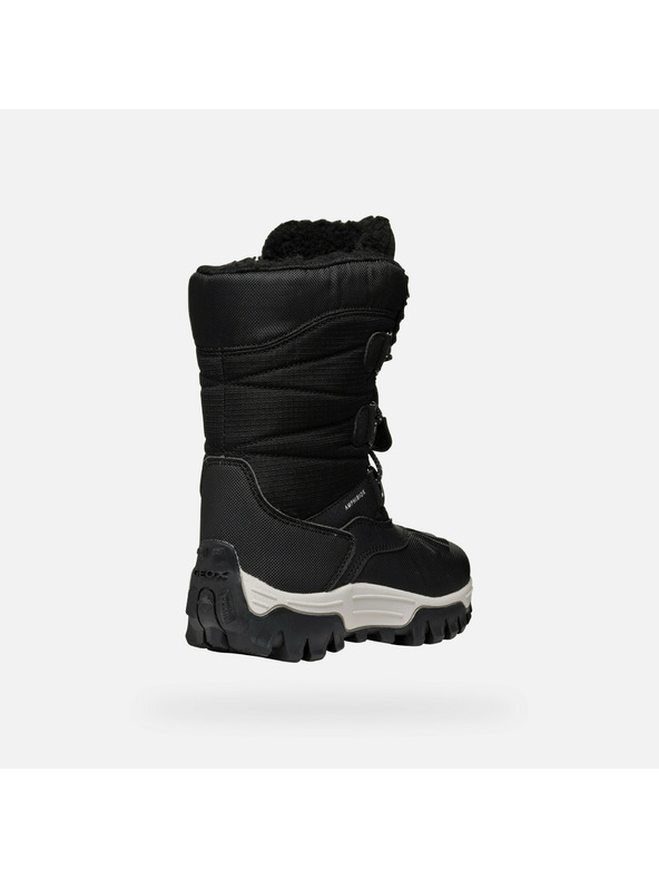 Geox Černá chlapecká zimní obuv Geox Himalaya ABX