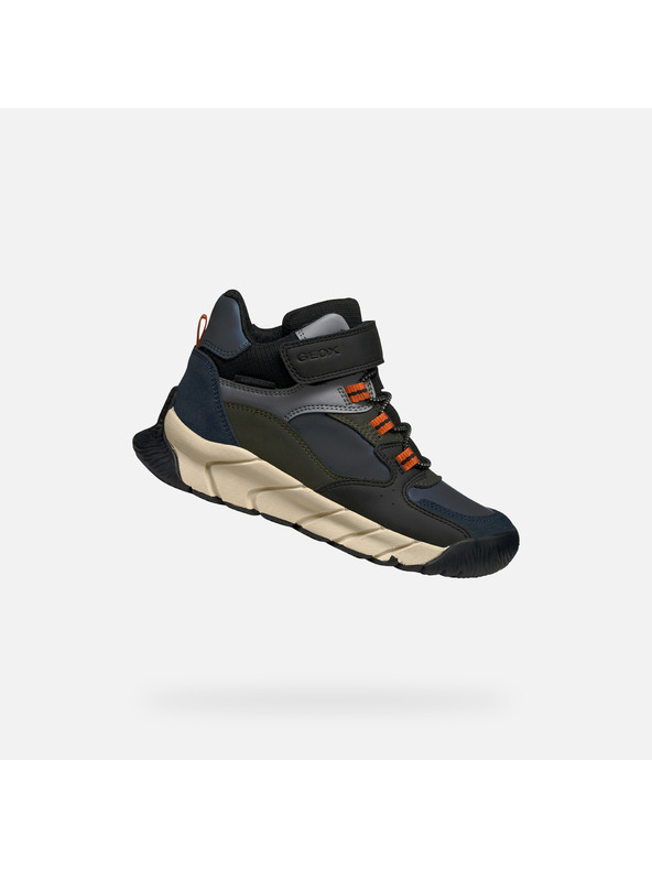 Geox Tmavě modrá chlapecká kotníková obuv Geox Flexyper Pro Boy B