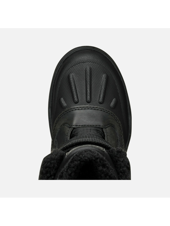 Geox Černá chlapecká zimní obuv Geox Bunshee PG A