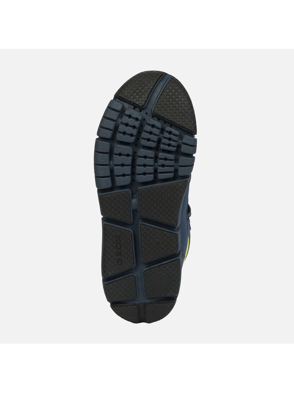 Geox Tmavě modrá chlapecká zimní obuv Geox Flexyper Boy B ABX
