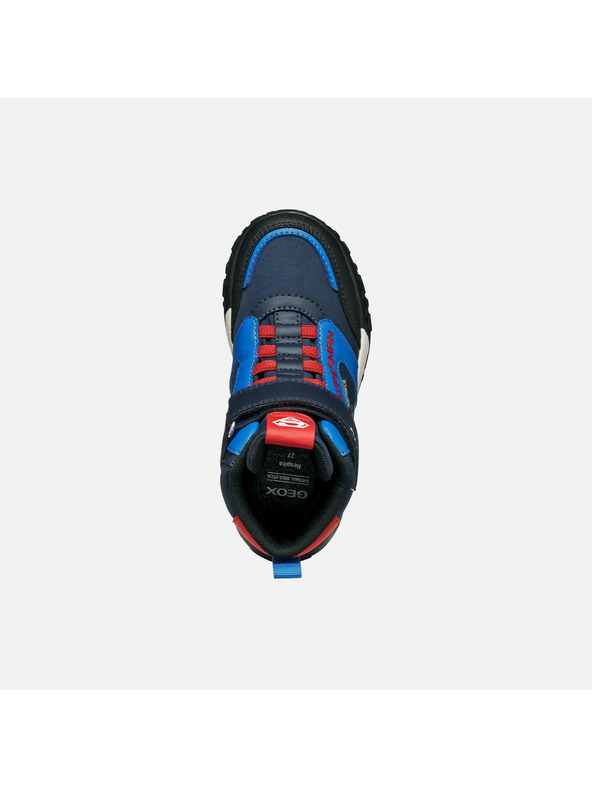 Geox Tmavě modrá chlapecká kotníková obuv Geox Trekkyup ABX