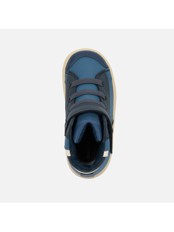 Geox Modrá chlapecká kotníková obuv Geox Gisli