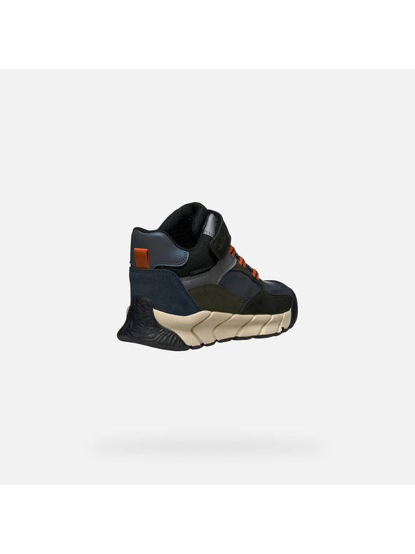 Geox Tmavě modrá chlapecká kotníková obuv Geox Flexyper Pro Boy B