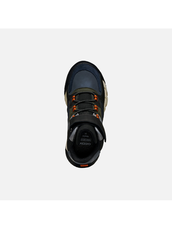 Geox Tmavě modrá chlapecká kotníková obuv Geox Flexyper Pro Boy B