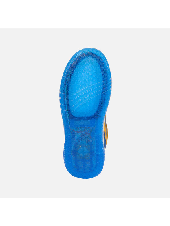 Geox Modré svítící chlapecké tenisky Geox Buzzerlight Boy