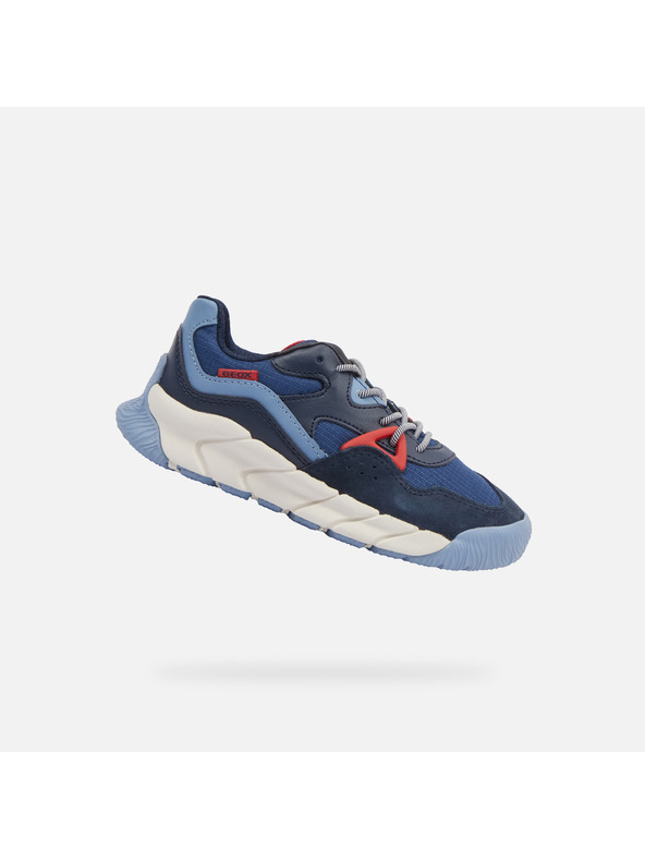 Geox Modré chlapecké tenisky Geox Flexyper Pro Boy