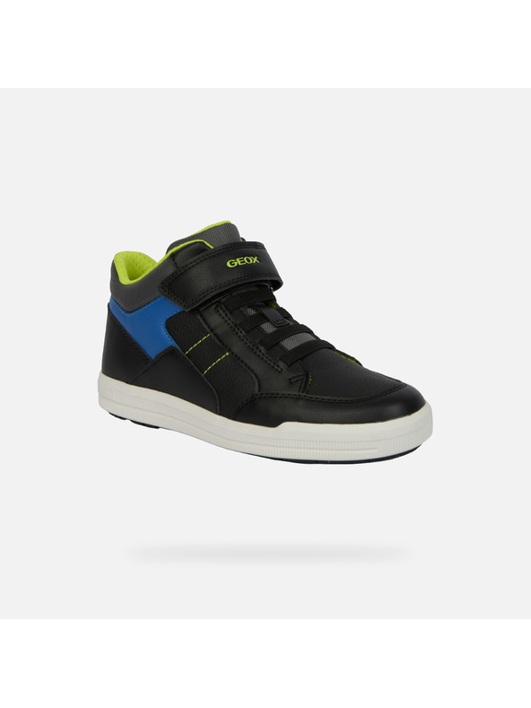 Geox Černé chlapecké tenisky Geox Arzach