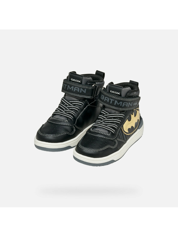 Geox Černé chlapecké tenisky Geox Washiba