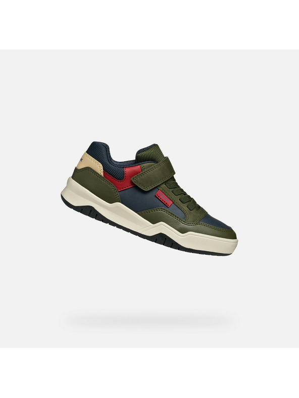 Geox Khaki chlapecké tenisky Geox Perth