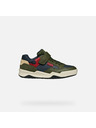 Geox Khaki chlapecké tenisky Geox Perth