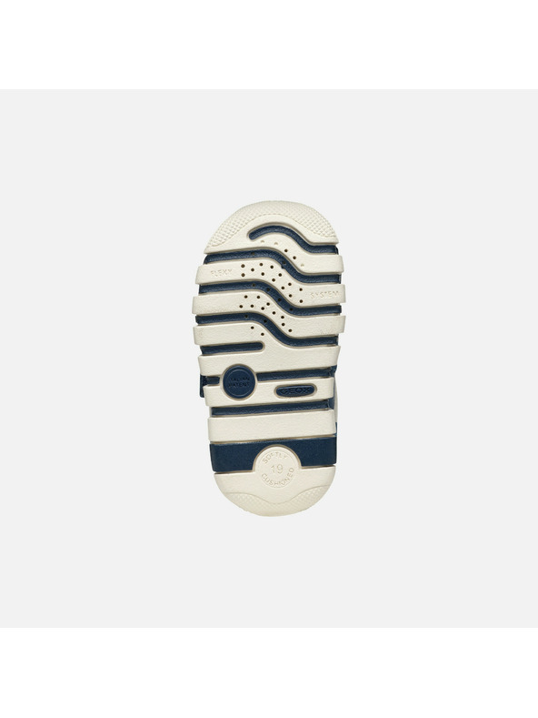 Geox Modré chlapecké boty pro první krůčky Geox Iupidoo Boy