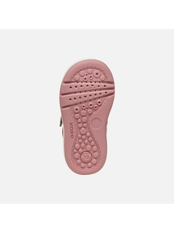 Geox Růžové dívčí boty pro první krůčky Geox Biglia