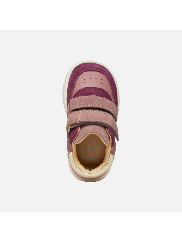 Geox Růžové dívčí boty pro první krůčky Geox Biglia