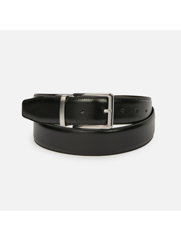 Geox Černý pánský pásek Geox Belt