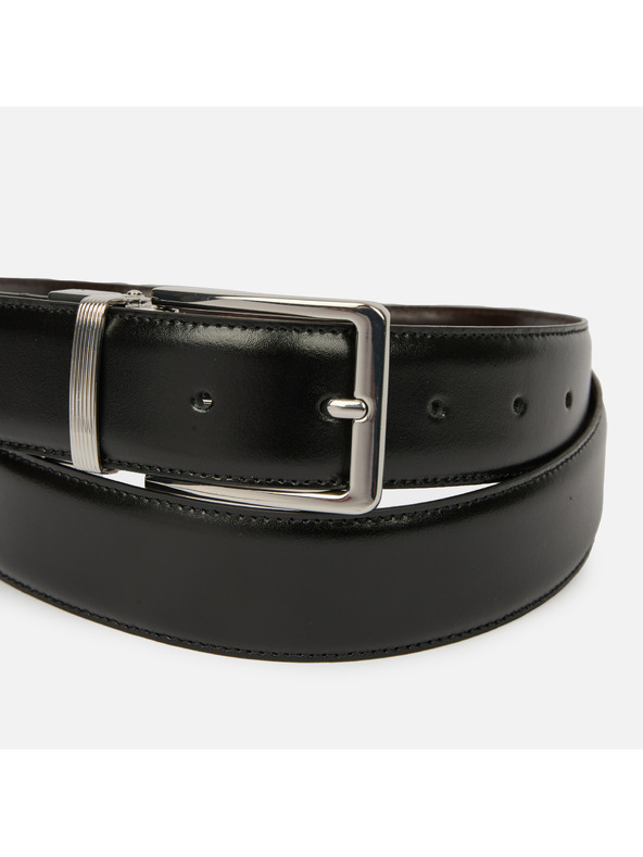 Geox Černý pánský pásek Geox Belt