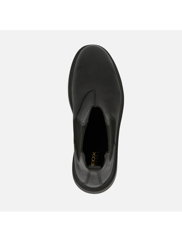 Geox Černá pánská kotníková obuv Geox Calaita