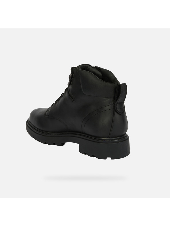 Geox Černá pánská kotníková obuv Geox Spherica EC7