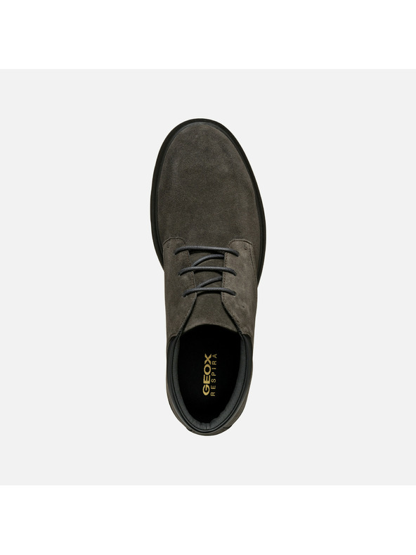 Geox Tmavě šedá pánská kotníková obuv Geox Spherica EC1