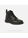 Geox Černá pánská kotníková obuv Geox Pove