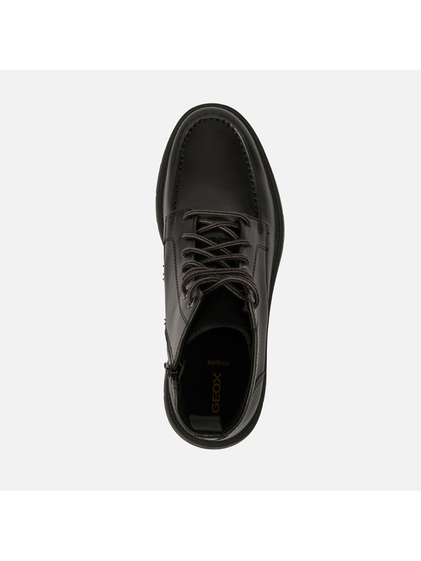 Geox Černá pánská kotníková obuv Geox Pove