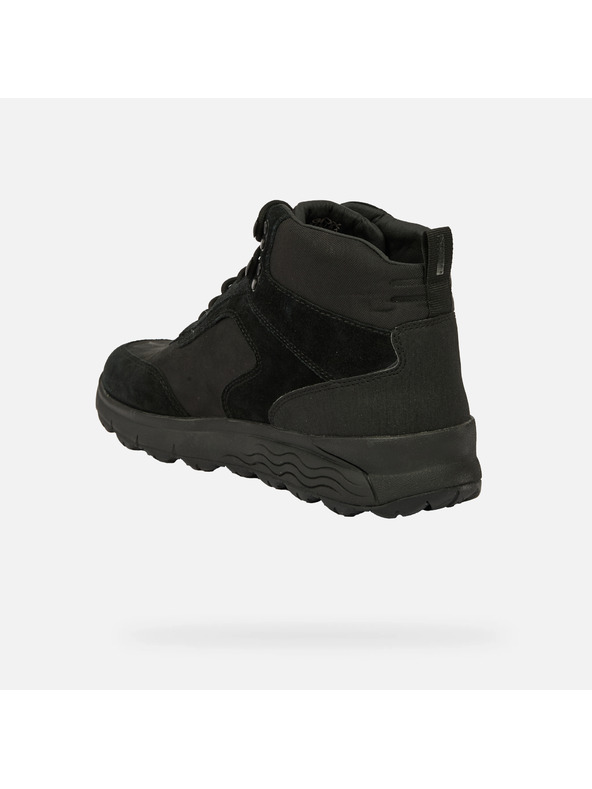 Geox Černá pánská kotníková obuv Geox Spherica 4X4 B ABX