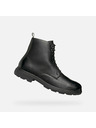 Geox Černá pánská kotníková obuv Geox Meiern