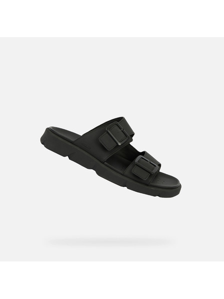 Geox Černé pánské sandály Geox Xand 2S