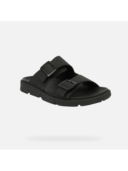 Geox Černé pánské sandály Geox Xand 2S
