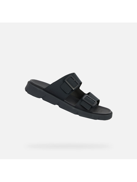 Geox Černé pánské sandály Geox Xand 2S