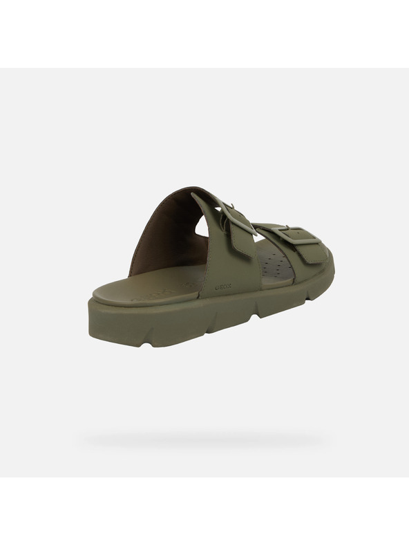 Geox Khaki pánské sandály Geox Xand 2S