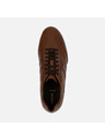 Geox Hnědé pánské tenisky Geox Wells