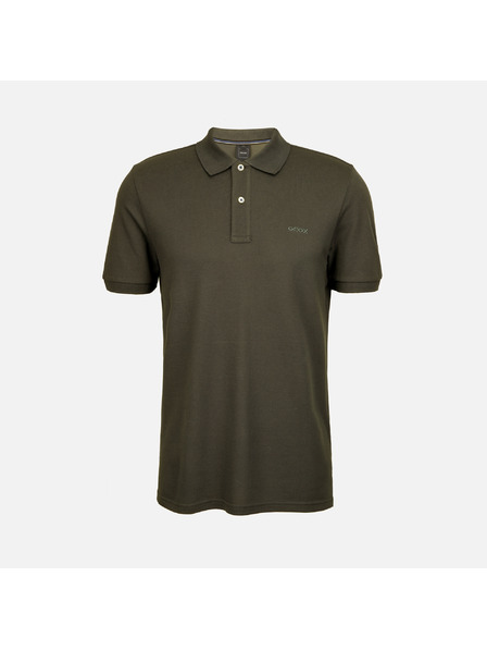 Geox Khaki pánské polotričko Geox Polo