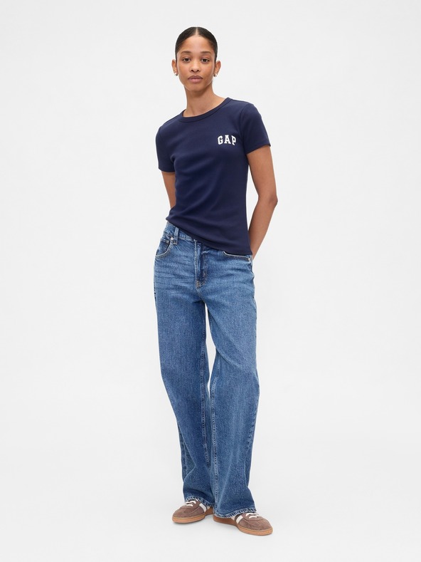 GAP Žebrované tričko s logem, 3 ks GAP