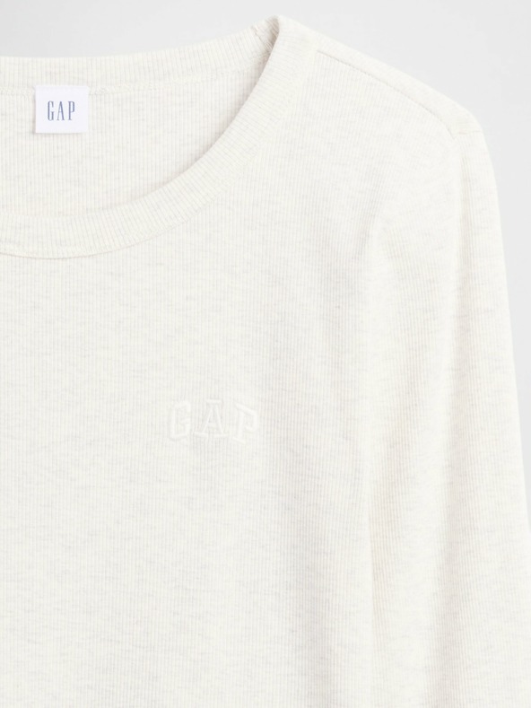 GAP Žebrované crop tričko GAP