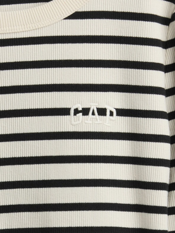 GAP Žebrované crop tričko GAP