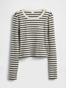 GAP Žebrované crop tričko GAP