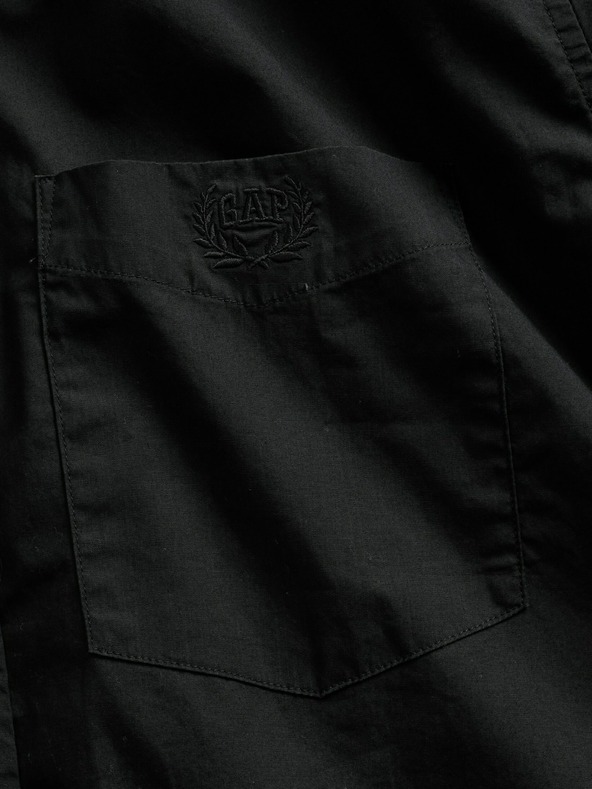 GAP Oversize popelínová košile s logem Big Shirt GAP