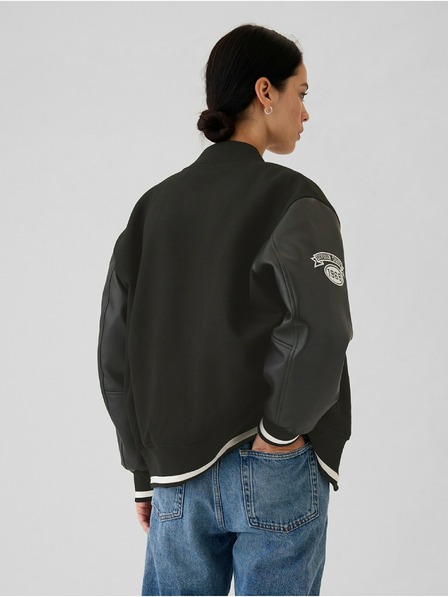 GAP Vlněný oversize bomber GAP
