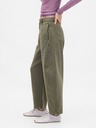 GAP Kalhoty Mid Rise Twill Barrel GAP