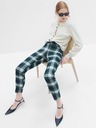 GAP Kostkované kalhoty skinny bi-stretch GAP