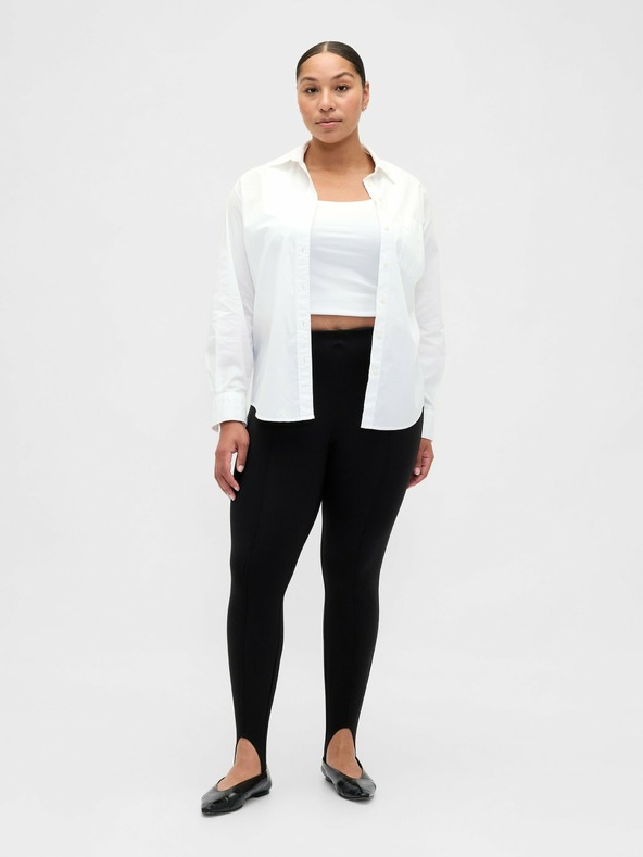 GAP Elastické kalhoty High Rise Ponte GAP