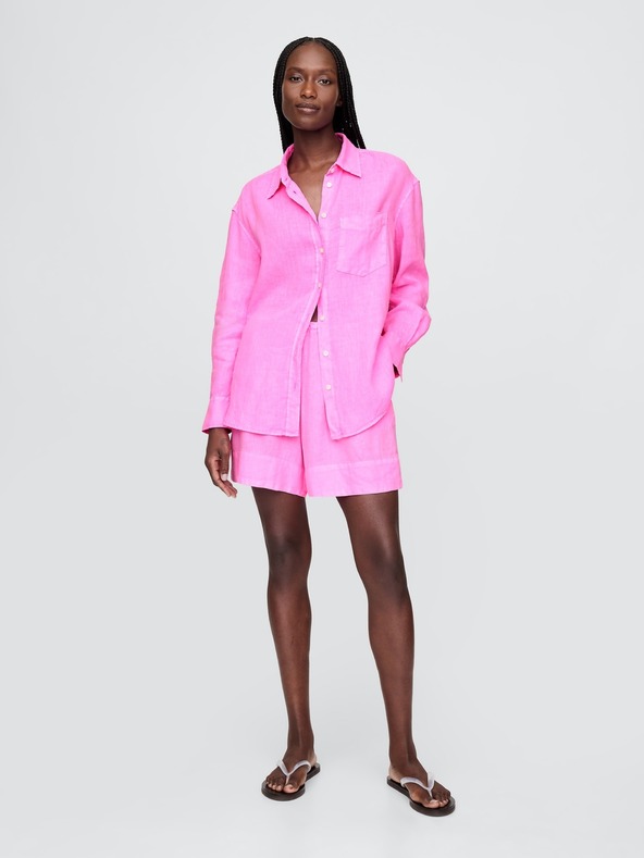 GAP Lněné kraťasy GAP