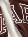 GAP Zateplená mikina Logo Sherpa GAP