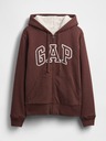 GAP Zateplená mikina Logo Sherpa GAP