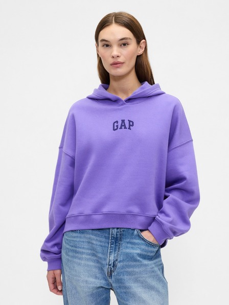 GAP Crop mikina s logem Gap