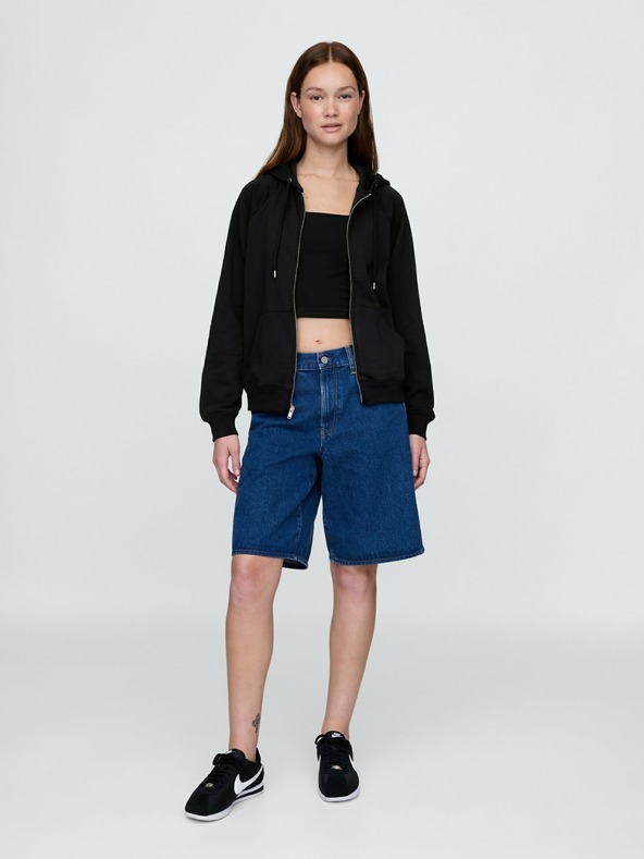 GAP Mikina na zip Vintage Soft GAP