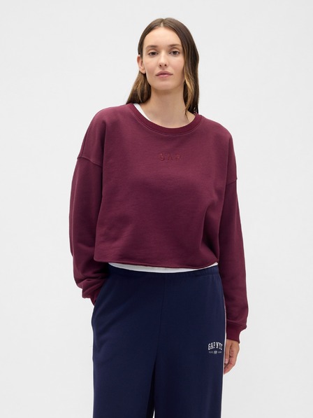 GAP Oversize crop mikina Heavyweight GAP