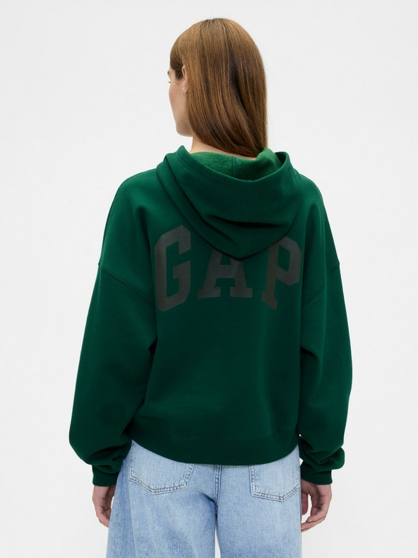 GAP Crop mikina s logem Gap
